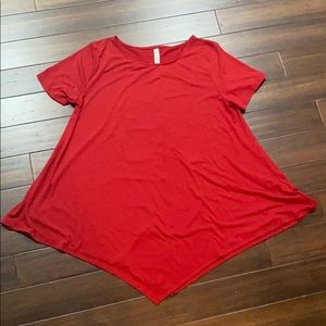 Flowy asymmetrical top